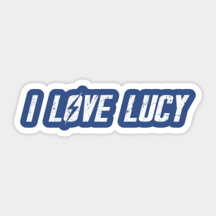 I Love Lucy MacLean Sticker